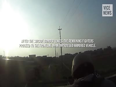 ISIS fighter films own death in chaotic battle