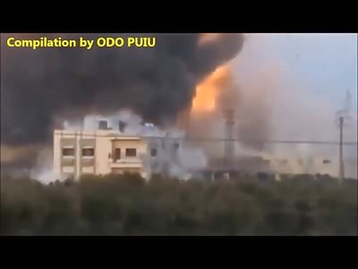 5 Years Of Explosions In Syria. 