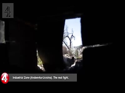 Industrial Zone Avdeevka Ucraina The real fight 