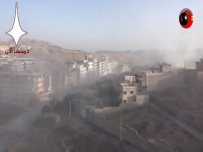 Fierce offensive of the Syrian army on a large scale in rural Ghouta - Damascus 