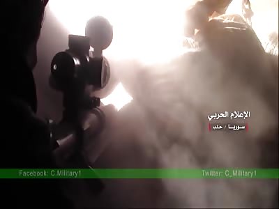 Footage of Syrian army operations against Jihadists in Zabdiyah district - Aleppo city