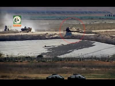 Targeting eastern Shijia mechanism missile Cornet _ Martyr Izz el-Deen al-Qassam Brigades 