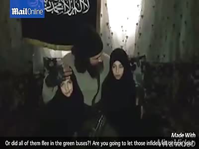 Syrian rebel sent his daughter to suicide bombing