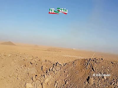 Iraqi PMU - Destroys ISIS Terrorists Car Bomb in West Of 
