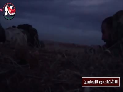 SYRIA:S.A.A & N.D.F REPEL ISIS OFFENSIVE IN THE â€œJUBB AL-JARRAHâ€ AREA OF EASTERN HOMS (+18) 