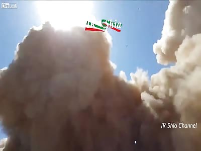 ISIS Booby-Trapped House Demolished in a huge Explosion 