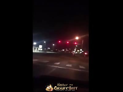 Cop Car T-Boned During Call Response