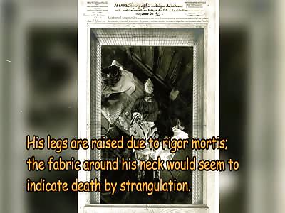 Grisly Vintage Crime Scene Photos