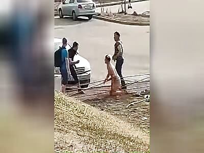 When drunken Russians argue and fight