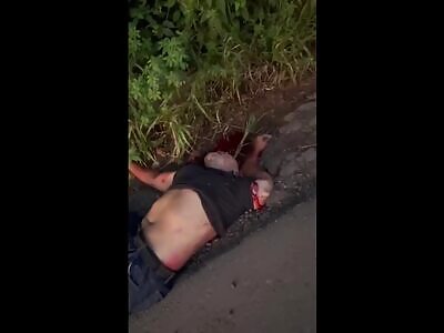 man blew his brain out in accident