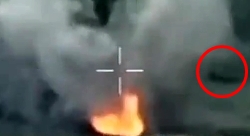 UA sniper flies out of a trench after trying to shoot down a drone