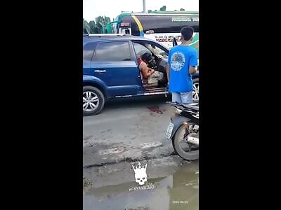 Father and sons have been shot in a rural area  