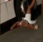 Thief Crushed By Bus While Getting Chased By Cop (CCTV + Aftermath)