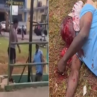 Old Man Accussed Of Stealing Savagely Killed With A Boulder To The Head