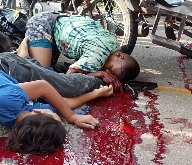 Horrific deadly accident happened in bogota street 