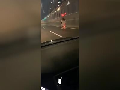 China...Fell asleep while driving.