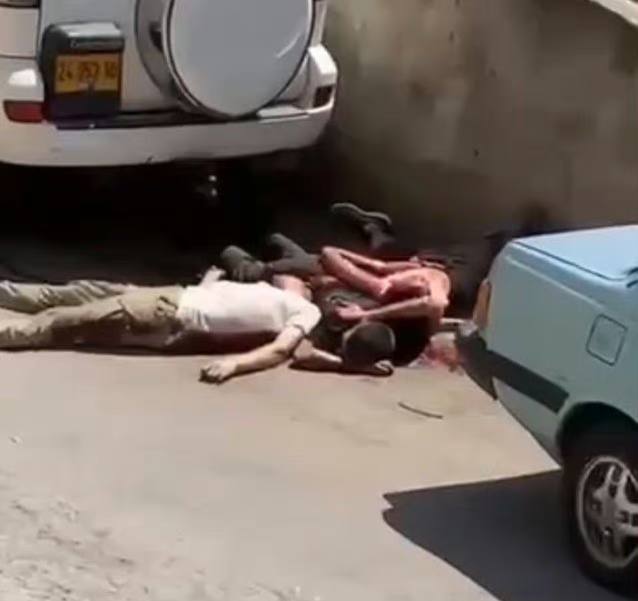 Massacre committed by Israeli army in jenin camp