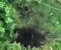 Ukrainians hits a building occupied by RU in Soledar