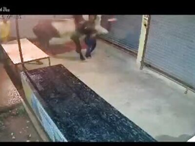 Bull attacks man while he sleeps in India