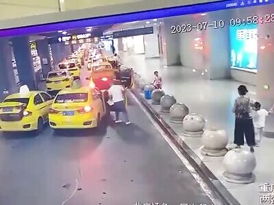 Taxi Driver Lost Control of Car, Kills Family