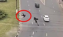 Olympic qualification in the length of the biker's flight in Tver