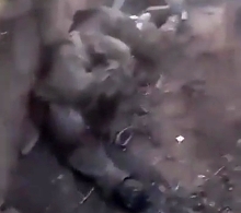 Footage of ORCs being eliminated from the trench