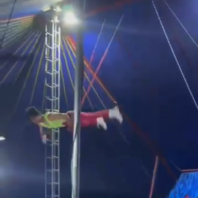 Circus Acrobat Goes To The Hospital