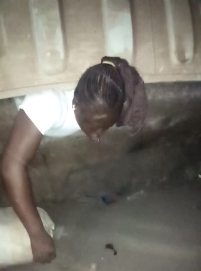 Woman Crushed To Death When A Huge Container Collapses As She Walks Underneath