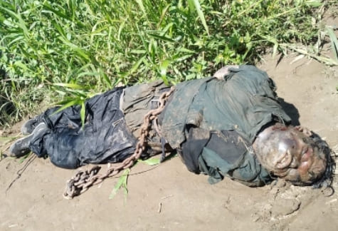 Bound & Chained Man Found Floating In River