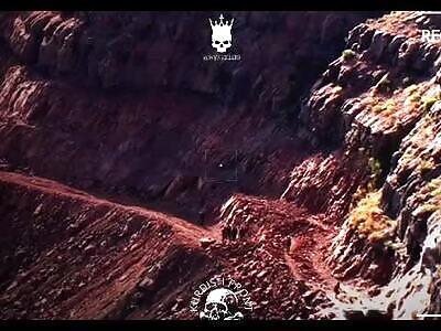 Patrol of 7 Turkish soldiers get ambushed by Kurdish PKK guerillas. Al