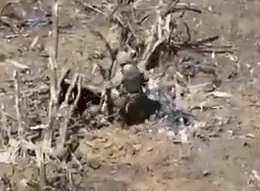 Drone drops on ORCs, who abandon their position