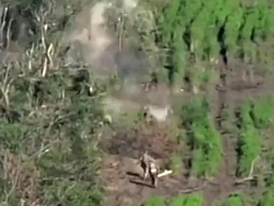 2 ORCs hit by a nearby artillery blast