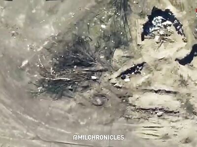 Drone Drops on Ukrop piggies