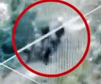 ORC squad evacuating wounded soldier runs into anti-personnel mine