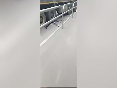 truck accident corpse