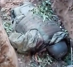 Multiple ORCs KIA lying in a Zaporozhie trench