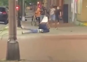 Cruel, man brutally punched and nearly killed