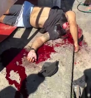 A military policeman was shot