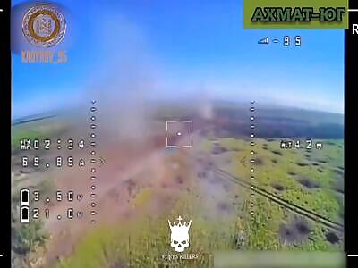 Another roll-on of Ukronat formations choked after the return fire 