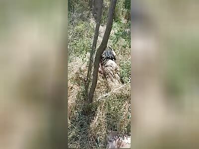 Destroyed Ukrop Tank and Crew