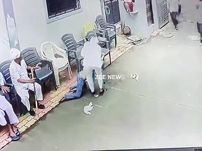 Pretty Woman Falls Face First From Building.