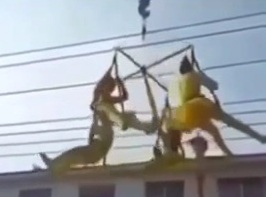 Acrobatics Group Horrific Equipment Malfunction.