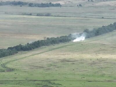 More Ukrop Equipment Tanken Out in Zaporozhye 