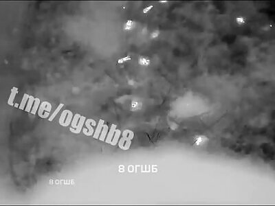 Night time drone drops on RU troops