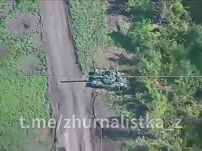 Polish Supplied ShitTank Hit By Lancet 