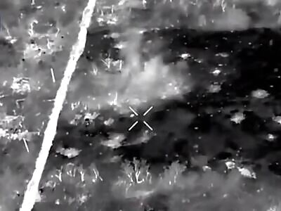 The destruction of the Russian mortar crew near Bakhmut