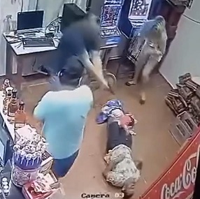 Murder Suspect Gunned Down Inside Winery (Fixed Video)