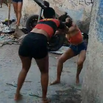 There Will Be Stabbings And Tits In This Fight Video