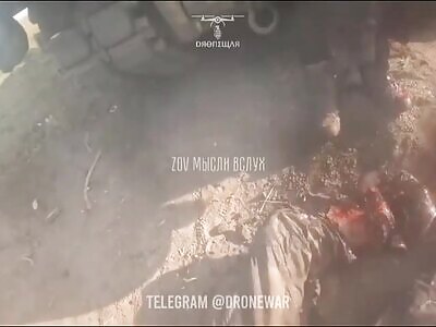 Inside a BMP after being hit