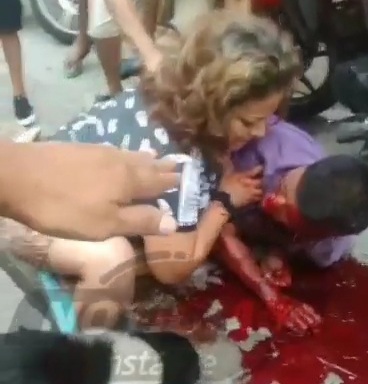 Execution of three young gang members by rivals 